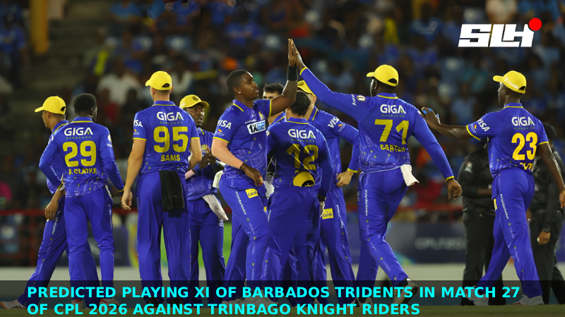 Predicted Playing XI of Barbados Tridents in Match 27 of CPL 2026 against Trinbago Knight Riders