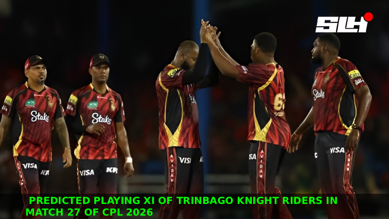 Predicted Playing XI of Trinbago Knight Riders in Match 27 of CPL 2026