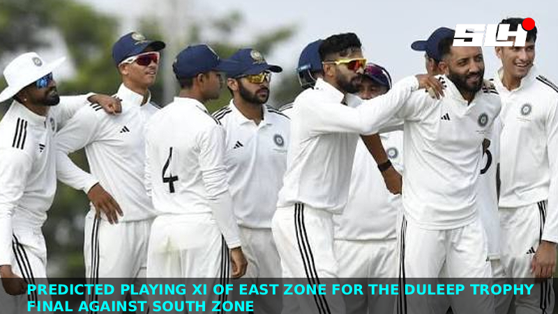 Predicted Playing XI of East Zone for the Duleep Trophy final against South Zone