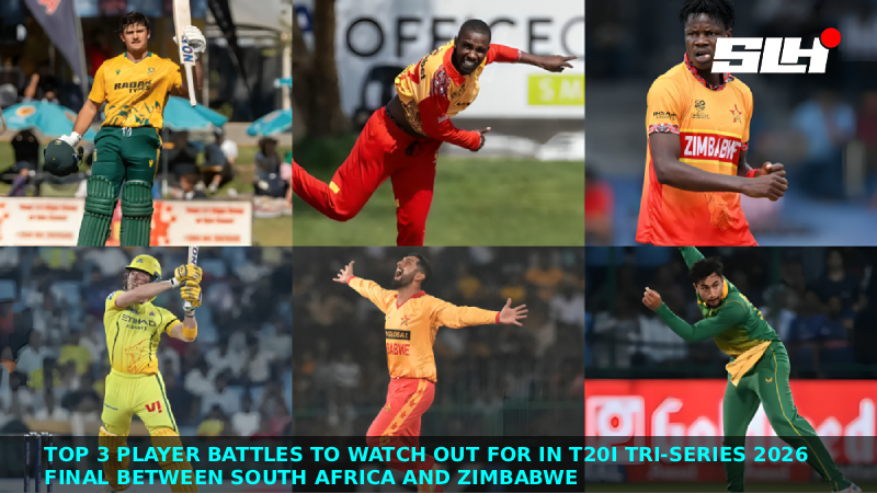 Top 3 player battles to watch out for in T20I Tri-Series 2026 Final between South Africa and Zimbabwe