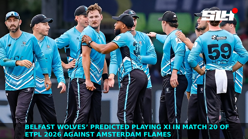 Belfast Wolves’ predicted playing XI in Match 20 of ETPL 2026 against Amsterdam Flames