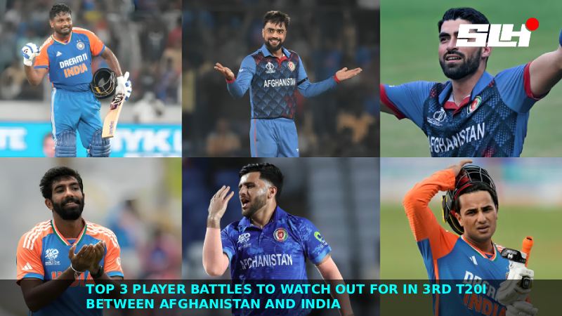 Top 3 player battles to watch out for in 3rd T20I between Afghanistan and India
