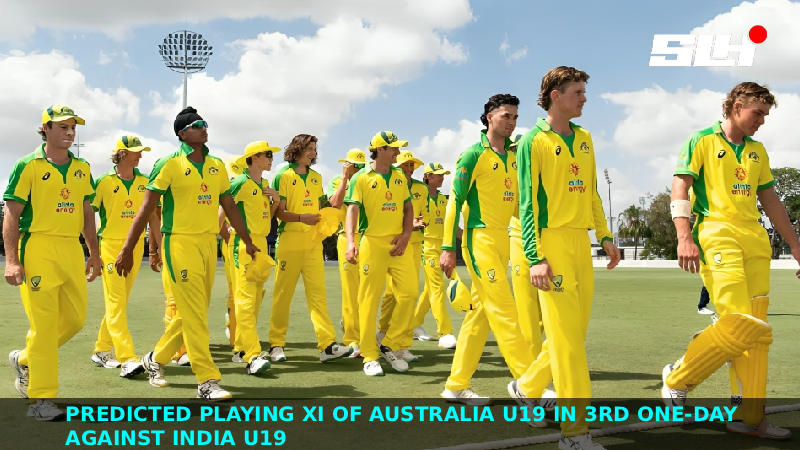 Predicted Playing XI of Australia U19 in 3rd One-Day against India U19