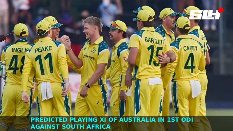 Predicted Playing XI of Australia in 1st ODI against South Africa