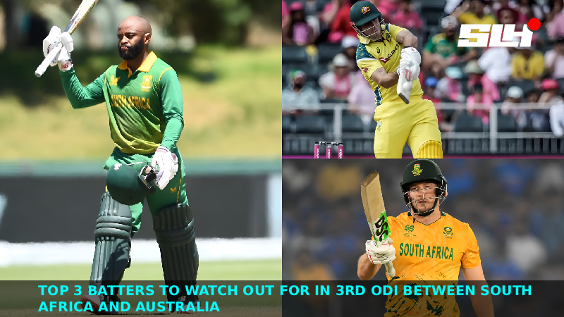 Top 3 Batters to Watch Out for in 3rd ODI between South Africa and Australia