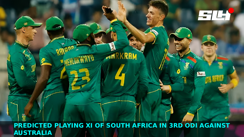 Predicted Playing XI of South Africa in 3rd ODI against Australia