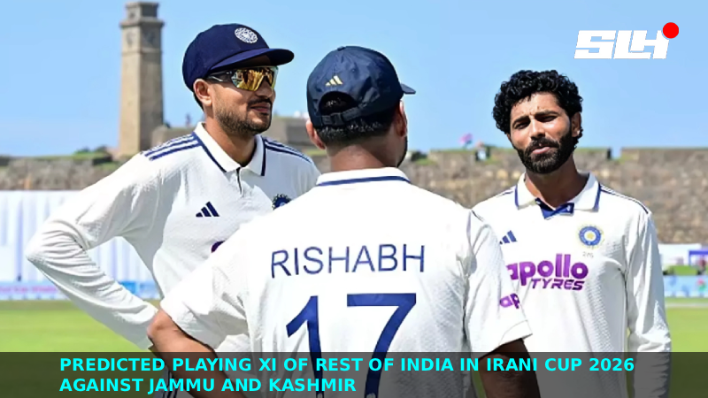 Predicted Playing XI of Rest of India in Irani Cup 2026 against Jammu and Kashmir