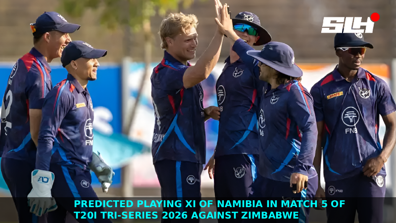 Predicted Playing XI of Namibia in Match 5 of T20I Tri-Series 2026 against Zimbabwe