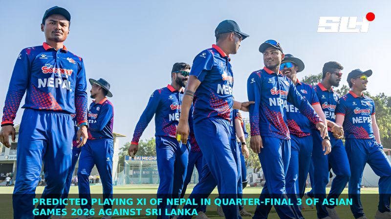 Predicted Playing XI of Nepal in Quarter-final 3 of Asian Games 2026 against Sri Lanka