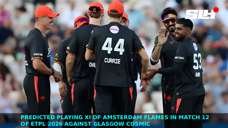Predicted Playing XI of Amsterdam Flames in Match 12 of ETPL 2026 against Glasgow Cosmic