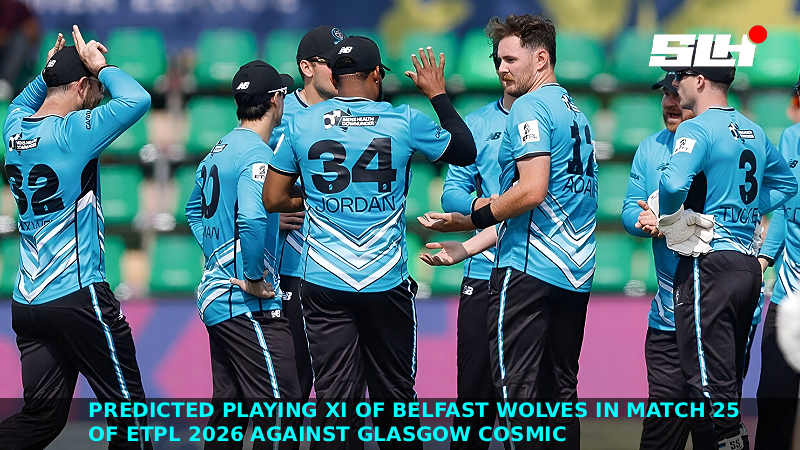 Predicted Playing XI of Belfast Wolves in Match 25 of ETPL 2026 against Glasgow Cosmic