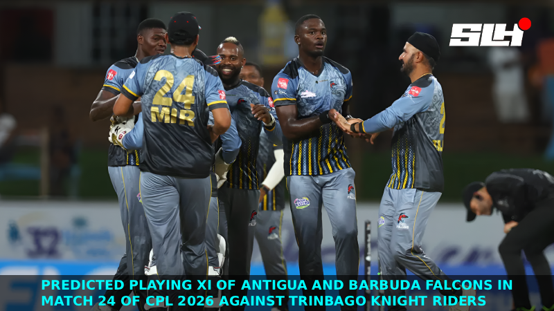 Predicted Playing XI of Antigua and Barbuda Falcons in Match 24 of CPL 2026 against Trinbago Knight Riders