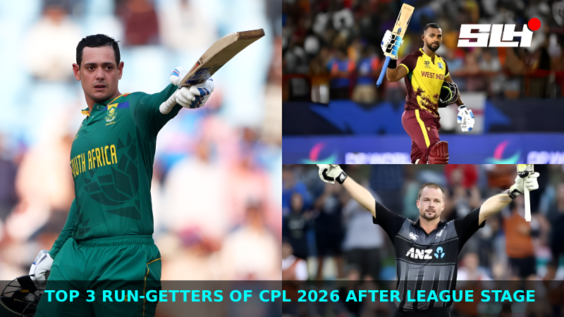 Top 3 run-getters of CPL 2026 after league stage