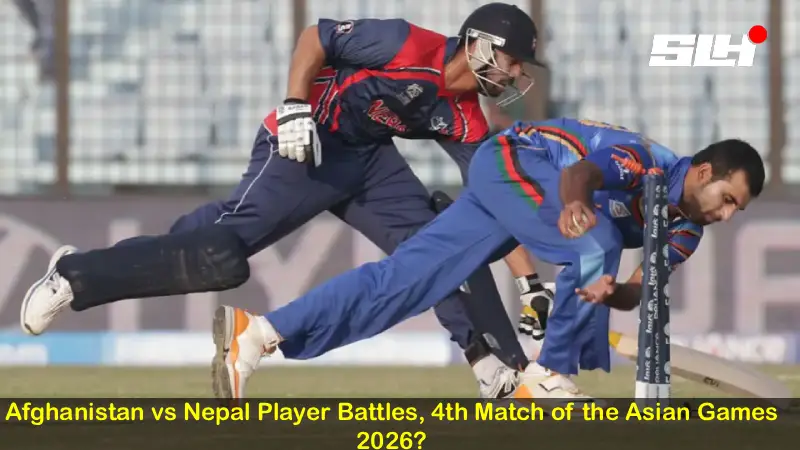 Afghanistan vs Nepal Player Battles, 4th Match of the Asian Games 2026?