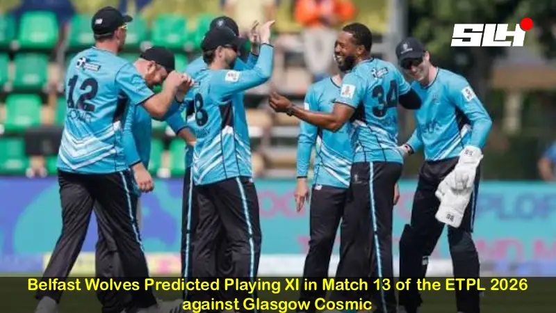 Belfast Wolves Predicted Playing XI in Match 13 of the ETPL 2026 against Glasgow Cosmic