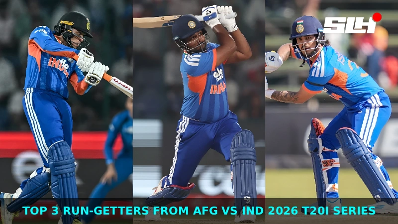 Top 3 run-getters from AFG vs IND 2026 T20I series