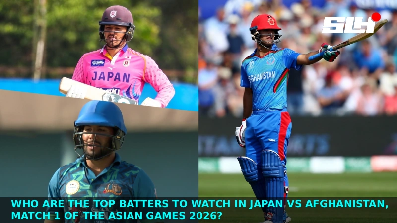 Who Are the Top Batters to Watch in Japan vs Afghanistan, Match 1 of the Asian Games 2026?