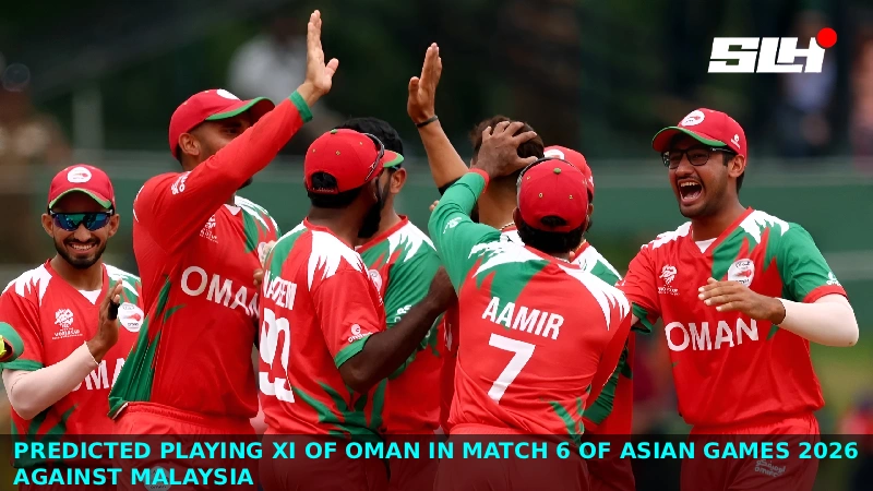Predicted Playing XI of Oman in Match 6 of Asian Games 2026 against Malaysia
