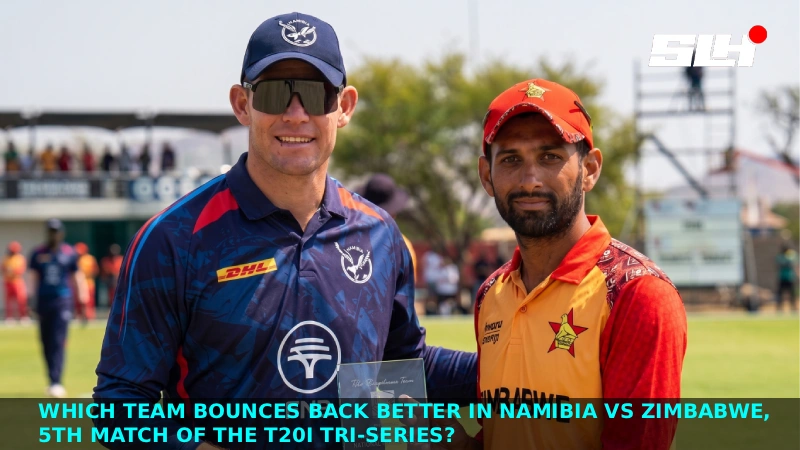 Which Team Bounces Back Better in Namibia vs Zimbabwe, 5th Match of the T20I Tri-Series?
