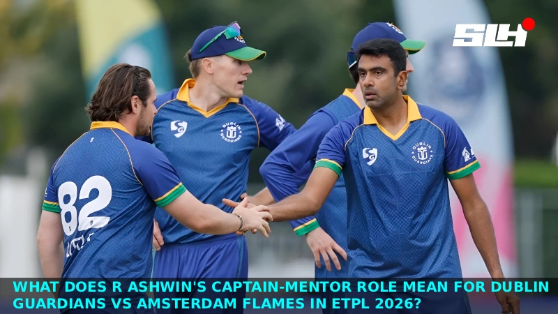 What Does R Ashwin’s Captain-Mentor Role Mean for Dublin Guardians vs Amsterdam Flames in ETPL 2026?