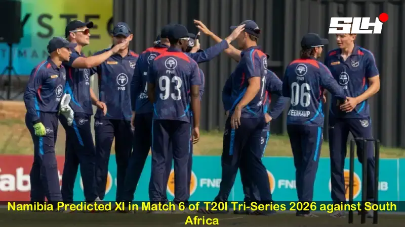 Namibia Predicted XI in Match 6 of T20I Tri-Series 2026 against South Africa