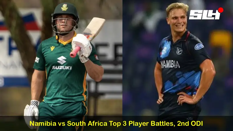 Namibia vs South Africa Top 3 Player Battles, 2nd ODI