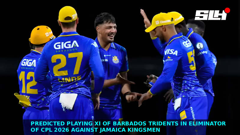 Predicted Playing XI of Barbados Tridents in Eliminator of CPL 2026 against Jamaica Kingsmen
