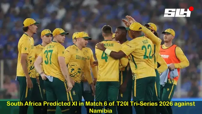 South Africa Predicted XI in Match 6 of T20I Tri-Series 2026 against Namibia