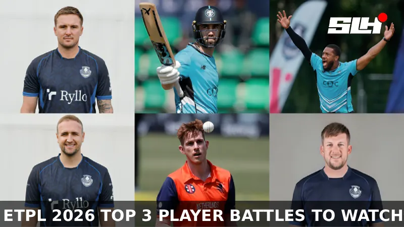 Top 3 player battles to watch out for in Match 13 of ETPL 2026 between Glasgow Cosmic and Belfast Wolves