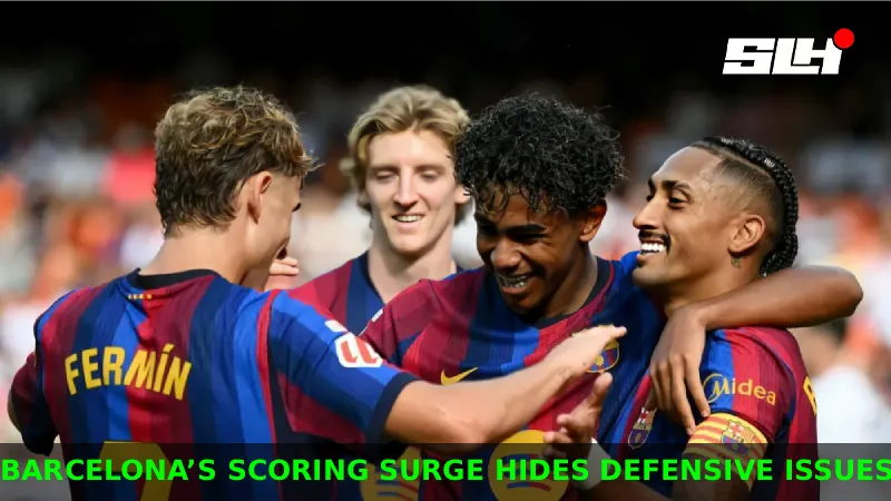 Why Is Barcelona’s Scoring Barrage Masking a Defensive Problem This Season?