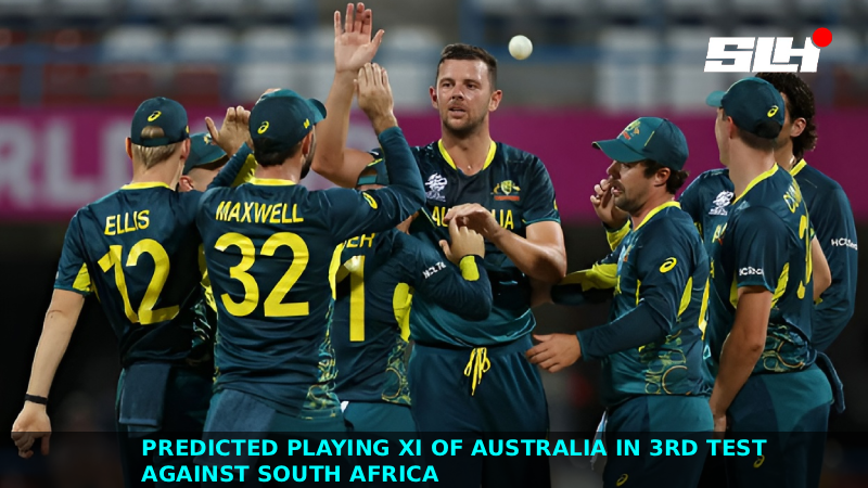 Predicted Playing XI of Australia in 3rd Test against South Africa