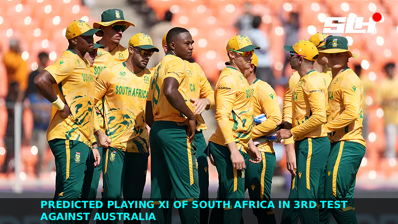 Predicted Playing XI of South Africa in 3rd Test against Australia