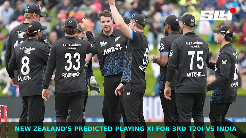 New Zealand’s Predicted Playing XI for 3rd T20I vs India