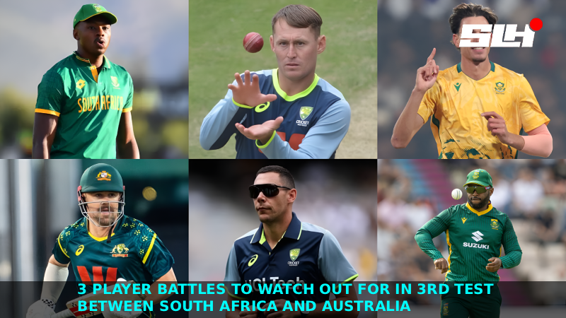 3 Player Battles to Watch Out for in 3rd Test Between South Africa and Australia