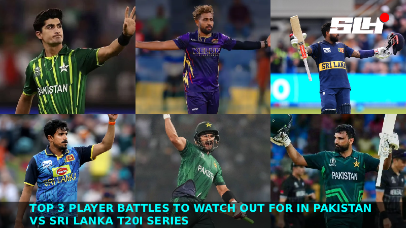 Top 3 player battles to watch out for in Pakistan vs Sri Lanka T20I series