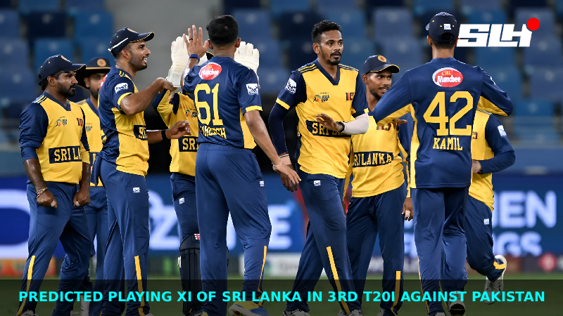 Predicted Playing XI of Sri Lanka in 3rd T20I against Pakistan