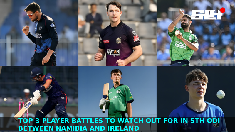 Top 3 Player Battles to Watch Out for in 5th ODI Between Namibia and Ireland