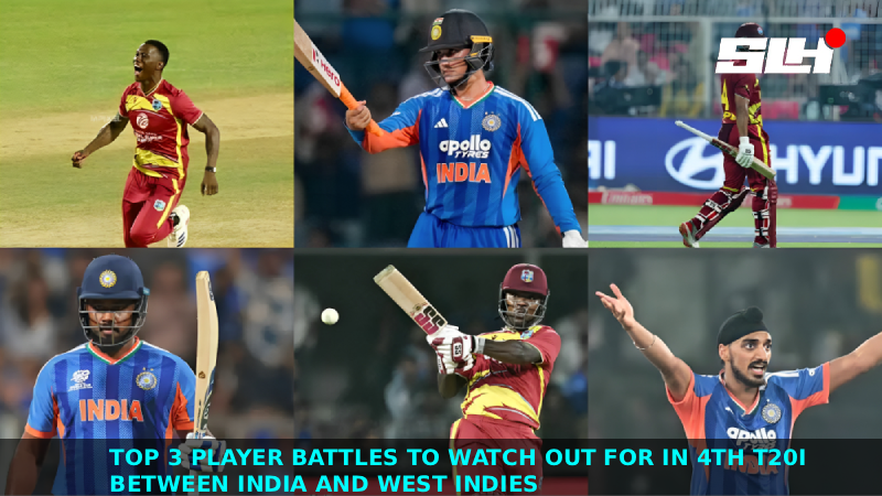 Top 3 Player Battles to Watch Out for in 4th T20I Between India and West Indies