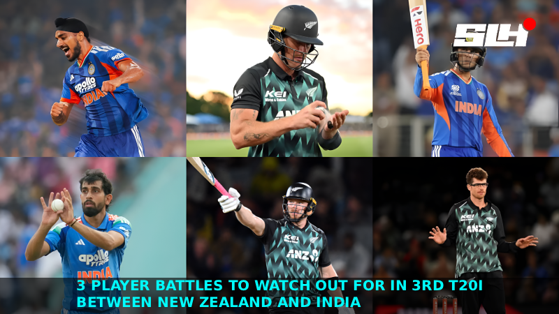 3 Player Battles to Watch Out for in 3rd T20I Between New Zealand and India