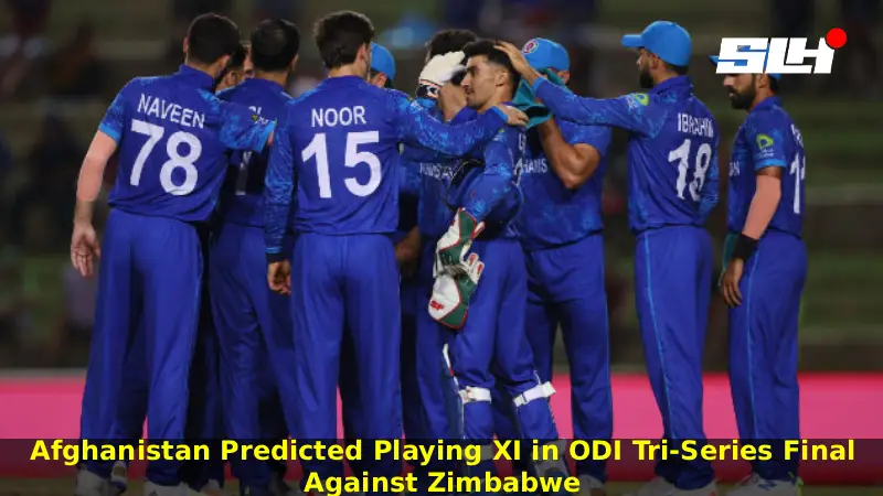 Afghanistan Predicted Playing XI in ODI Tri-Series Final Against Zimbabwe