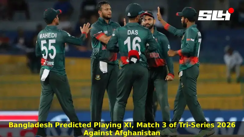 Bangladesh Predicted Playing XI, Match 3 of Tri-Series 2026 Against Afghanistan