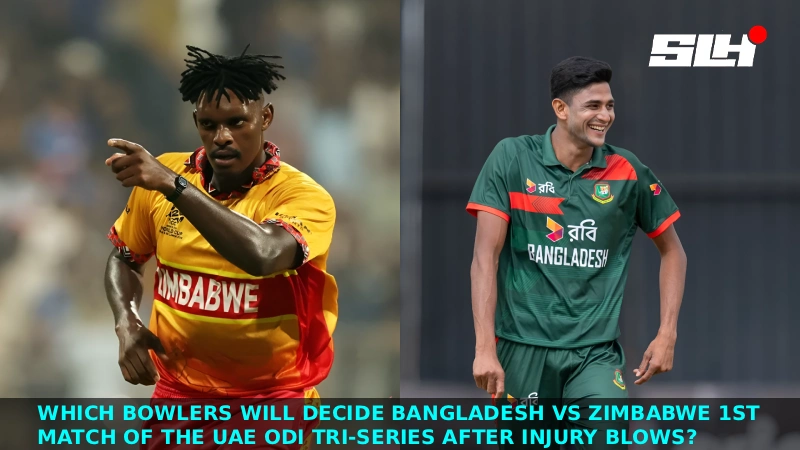 Which Bowlers Will Decide Bangladesh vs Zimbabwe 1st Match of the UAE ODI Tri-Series After Injury Blows?