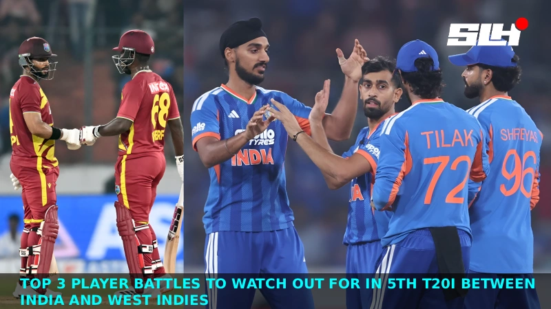 Top 3 Player Battles to Watch Out for in 5th T20I Between India and West Indies