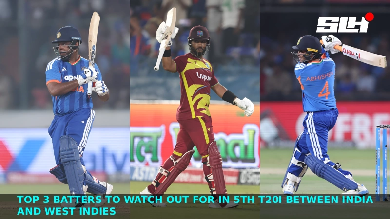 Top 3 Batters to Watch Out for in 5th T20I Between India and West Indies