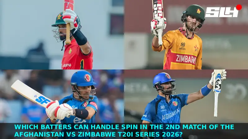Which Batters Can Handle Spin in the 2nd Match of the Afghanistan vs Zimbabwe T20I Series 2026?
