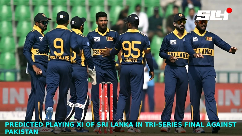 Predicted Playing XI of Sri Lanka in Tri-Series Final Against Pakistan