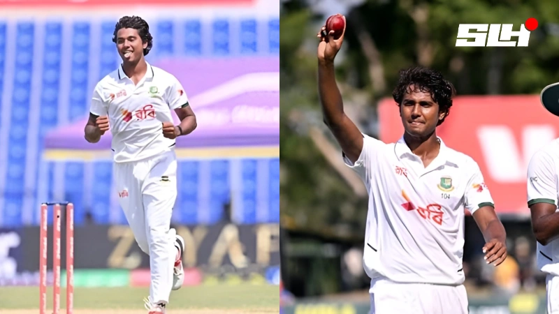 Hasan Mahmud’s Historic Test Hat-Trick: ‘Let the Ball Do Its Job’ – Bangladesh Pacer Creates History