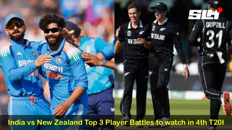 India vs New Zealand Top 3 Player Battles to watch in 4th T20I