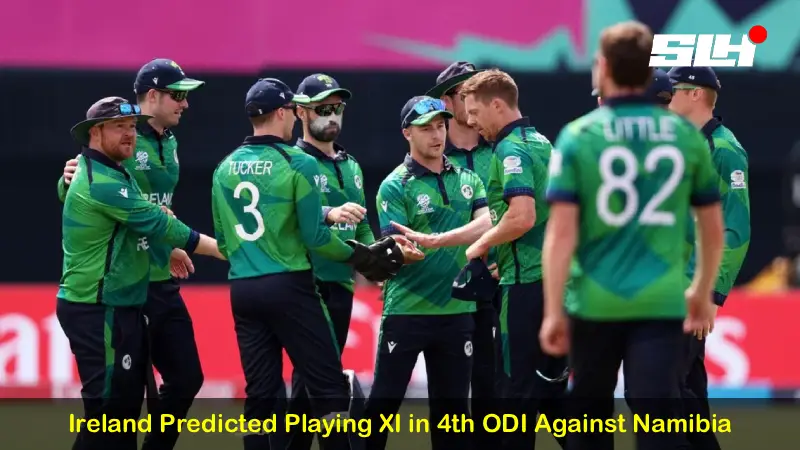 Ireland Predicted Playing XI in 4th ODI Against Namibia