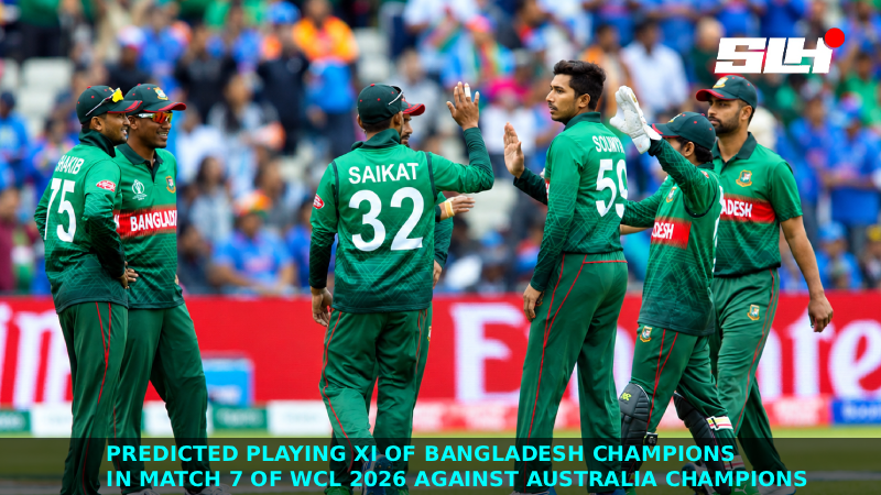 Predicted Playing XI of Bangladesh Champions in Match 7 of WCL 2026 against Australia Champions